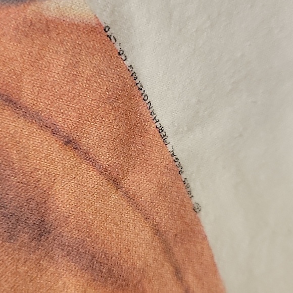 Vintage 1985 Paul Young The Nine Go Mad Tour White Tshirt Size Large - Picture 7 of 8